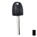 Uncut OEM Plastic Head Key Blank | Ford | 5940815 Automotive Key Strattec
