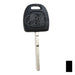 Uncut OEM Plastic Head Key Blank | Ford | 5940815 Automotive Key Strattec
