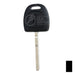 Uncut OEM Plastic Head Key Blank | Ford | 5940815 Automotive Key Strattec