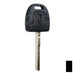 Uncut OEM Plastic Head Key Blank | Ford | 5940815 Automotive Key Strattec