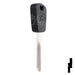 Uncut OEM Plastic Head Key Blank | Ford | 693224 Automotive Key Strattec