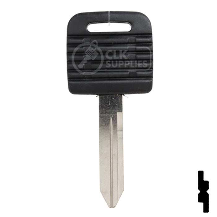 Uncut OEM Plastic Head key Blank | Freightiner | 597893 Automotive Key Strattec