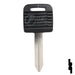 Uncut OEM Plastic Head key Blank | Freightiner | 597893 Automotive Key Strattec