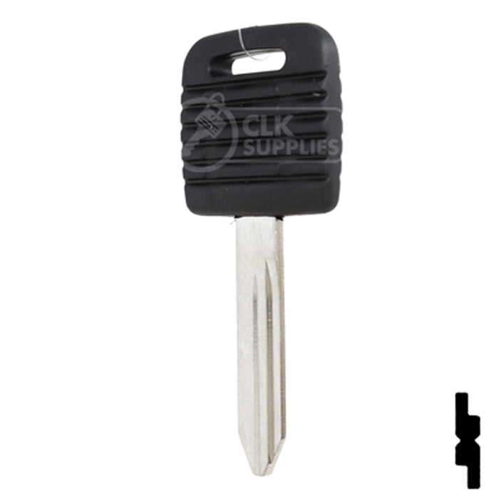 Uncut OEM Plastic Head key Blank | Freightiner | 597893 Automotive Key Strattec