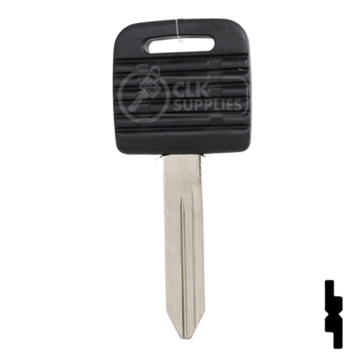 Uncut OEM Plastic Head key Blank | Freightiner | 597893 Automotive Key Strattec