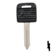 Uncut OEM Plastic Head key Blank | Freightiner | 597893 Automotive Key Strattec