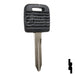 Uncut OEM Plastic Head key Blank | Freightiner | 597893 Automotive Key Strattec