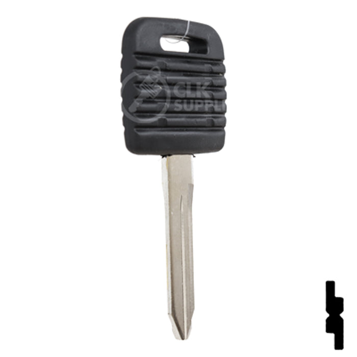 Uncut OEM Plastic Head key Blank | Freightiner | 597893 Automotive Key Strattec