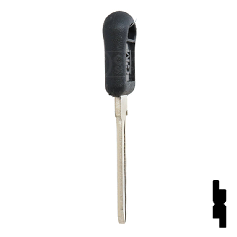 Uncut OEM Plastic Head Key Blank | GM | B92-P, P1109 Automotive Key Strattec