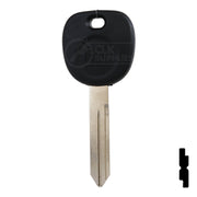 Uncut OEM Plastic Head Key Blank | GM, Chevrolet | 5928818, B102P Automotive Key Strattec