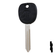 Uncut OEM Plastic Head Key Blank | GM, Chevrolet | 5928818, B102P Automotive Key Strattec