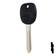 Uncut OEM Plastic Head Key Blank | GM, Chevrolet | 5928818, B102P Automotive Key Strattec