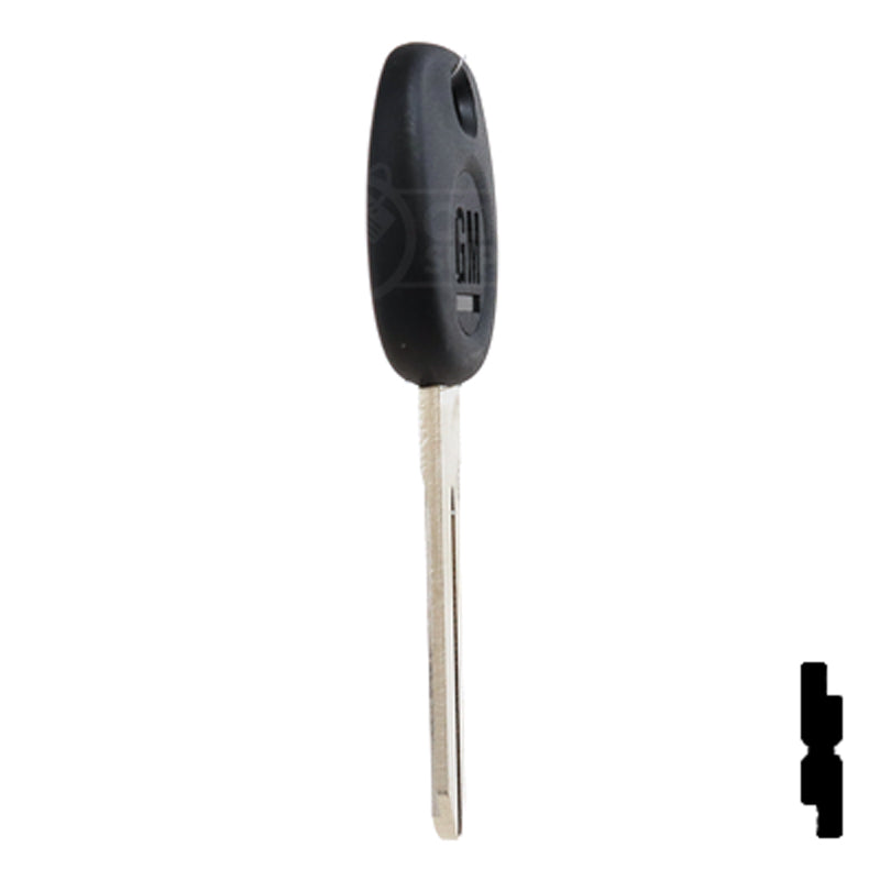 Uncut OEM Plastic Head Key Blank | GM, Chevrolet | 5928818, B102P Automotive Key Strattec