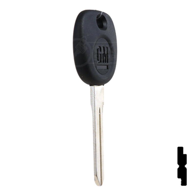 Uncut OEM Plastic Head Key Blank | GM, Chevrolet | 5928818, B102P Automotive Key Strattec