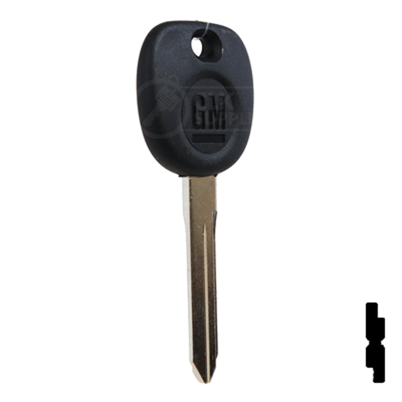 Uncut OEM Plastic Head Key Blank | GM, Chevrolet | 5928818, B102P Automotive Key Strattec