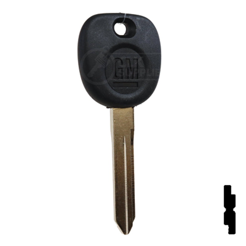 Uncut OEM Plastic Head Key Blank | GM, Chevrolet | 5928818, B102P Automotive Key Strattec