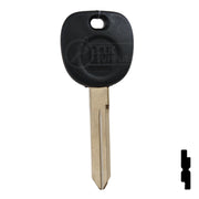 Uncut OEM Plastic Head Key Blank | GM, Chevrolet | 5928818, B102P Automotive Key Strattec