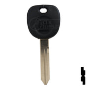 Uncut OEM Plastic Head Key Blank | GM, Chevrolet | 5928818, B102P Automotive Key Strattec