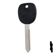 Uncut OEM Plastic Head Key Blank | GM, Chevrolet | 5928818, B102P Automotive Key Strattec