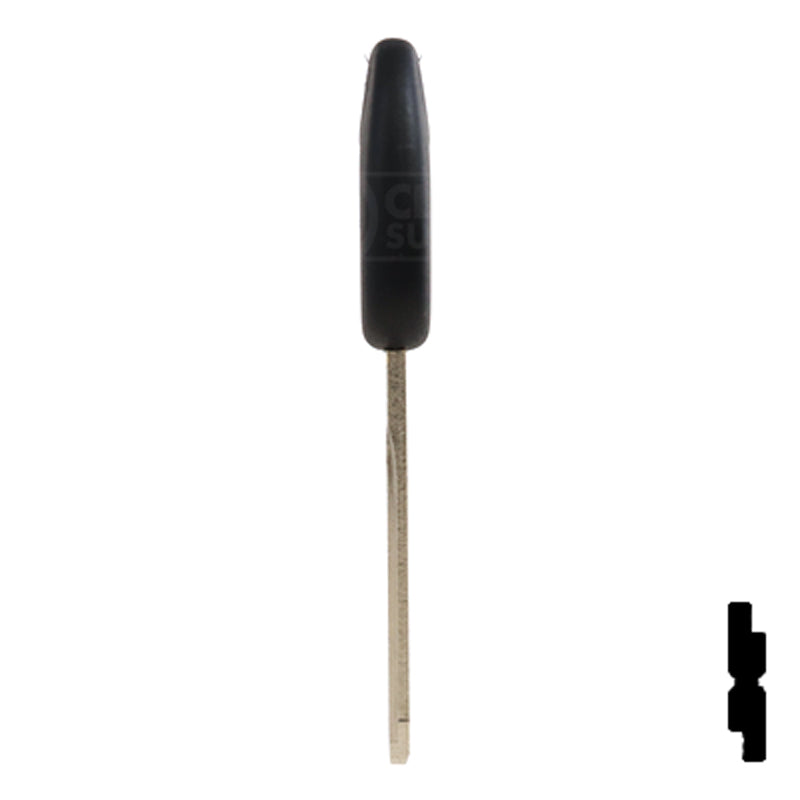Uncut OEM Plastic Head Key Blank | GM, Chevrolet | 5928818, B102P Automotive Key Strattec