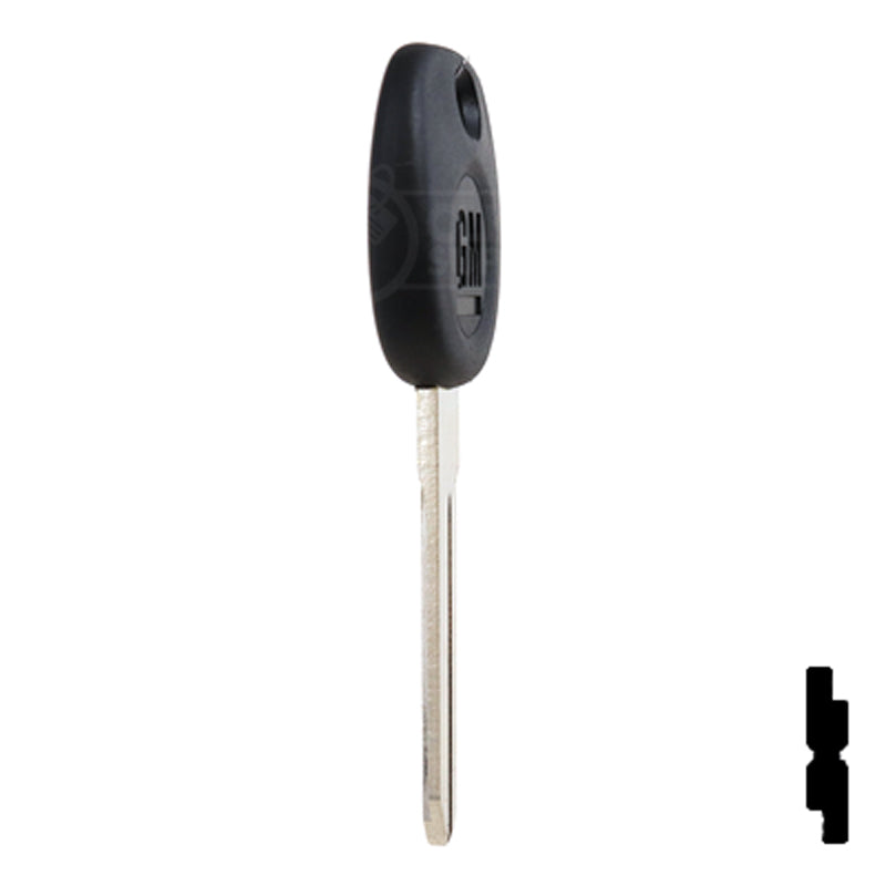 Uncut OEM Plastic Head Key Blank | GM, Chevrolet | 5928818, B102P Automotive Key Strattec