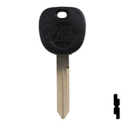 Uncut OEM Plastic Head Key Blank | GM, Chevrolet | 5928818, B102P Automotive Key Strattec