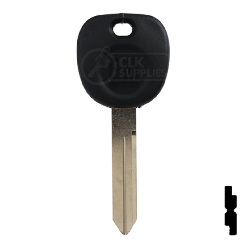 Uncut OEM Plastic Head Key Blank | GM, Chevrolet | 5928818, B102P Automotive Key Strattec