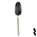Uncut OEM Plastic Head Key Blank | Hyundai | 692068 Automotive Key Strattec