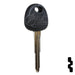 Uncut OEM Plastic Head Key Blank | Hyundai | 692068 Automotive Key Strattec