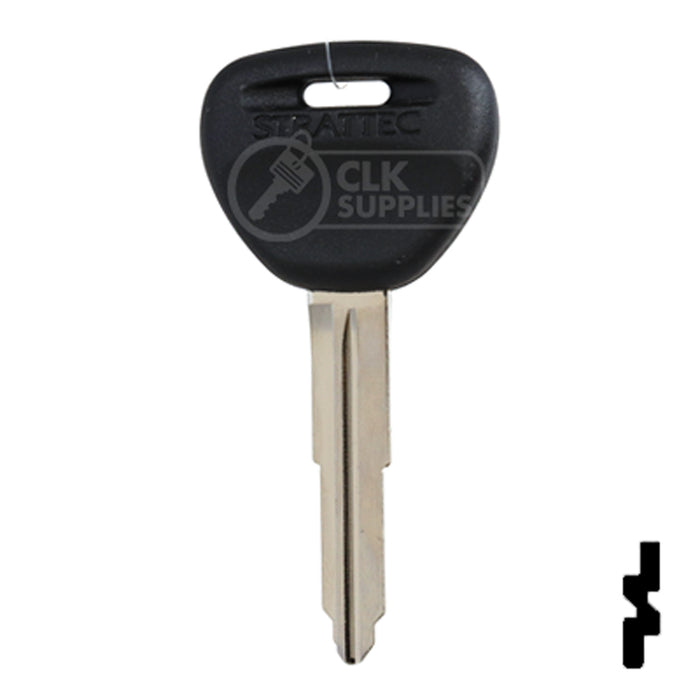Uncut OEM Plastic Head Key Blank | Mitsubishi | 692071 Automotive Key Strattec