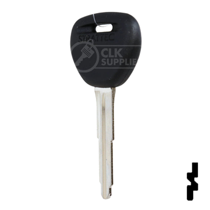 Uncut OEM Plastic Head Key Blank | Mitsubishi | 692071 Automotive Key Strattec