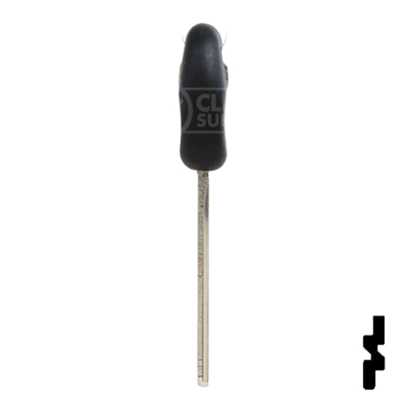 Uncut OEM Plastic Head Key Blank | Mitsubishi | 692071 Automotive Key Strattec