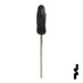 Uncut OEM Plastic Head Key Blank | Mitsubishi | 692071 Automotive Key Strattec