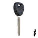 Uncut OEM Plastic Head Key Blank | Mitsubishi | 692071 Automotive Key Strattec