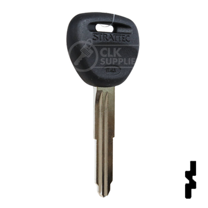 Uncut OEM Plastic Head Key Blank | Mitsubishi | 692071 Automotive Key Strattec