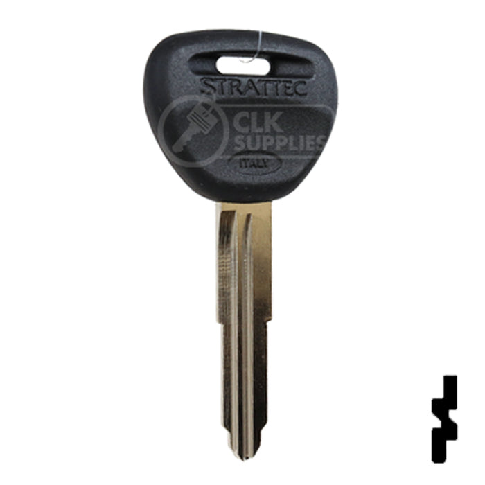 Uncut OEM Plastic Head Key Blank | Mitsubishi | 692071 Automotive Key Strattec