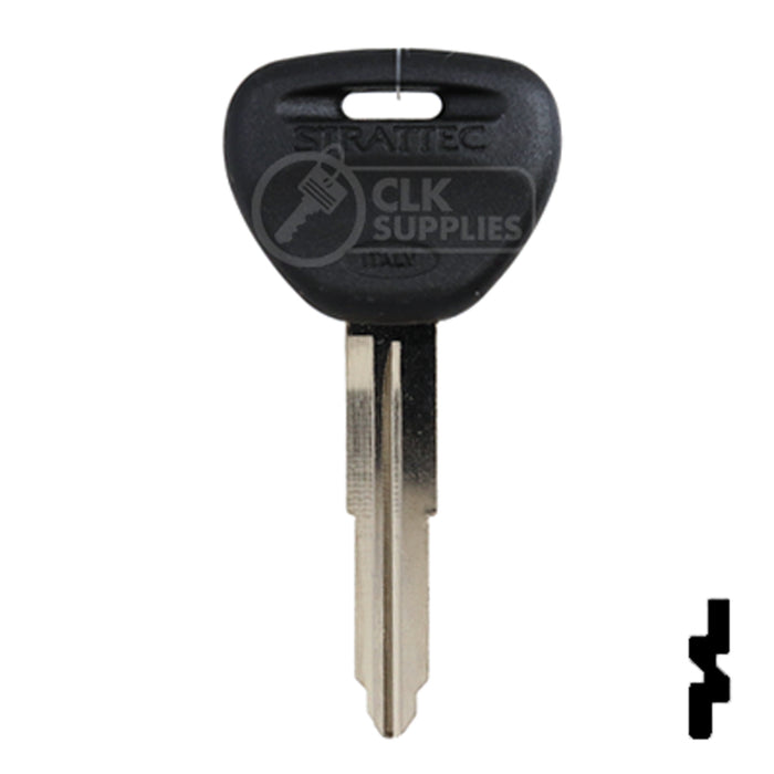 Uncut OEM Plastic Head Key Blank | Mitsubishi | 692071 Automotive Key Strattec