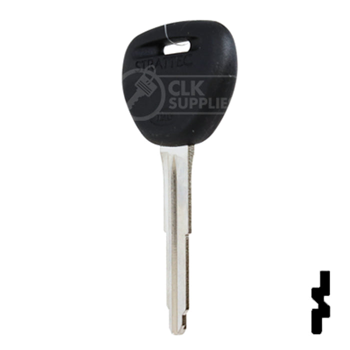 Uncut OEM Plastic Head Key Blank | Mitsubishi | 692071 Automotive Key Strattec