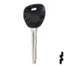 Uncut OEM Plastic Head Key Blank | Mitsubishi | 692071 Automotive Key Strattec