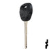 Uncut OEM Plastic Head Key Blank | Mitsubishi | 692071 Automotive Key Strattec