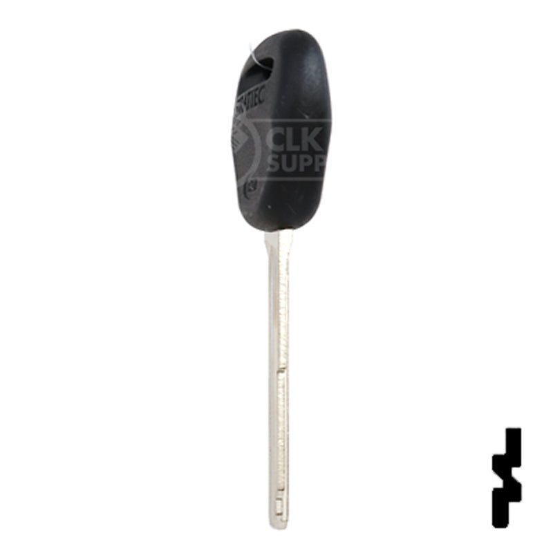 Uncut OEM Plastic Head Key Blank | Mitsubishi | 692071 Automotive Key Strattec