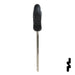 Uncut OEM Plastic Head Key Blank | Mitsubishi | 692071 Automotive Key Strattec