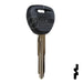 Uncut OEM Plastic Head Key Blank | Mitsubishi | 692071 Automotive Key Strattec