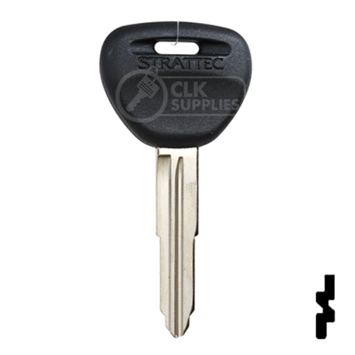 Uncut OEM Plastic Head Key Blank | Mitsubishi | 692071 Automotive Key Strattec