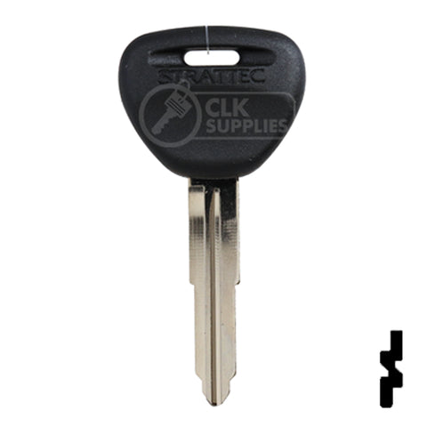Uncut OEM Plastic Head Key Blank | Mitsubishi | 692071 Automotive Key Strattec