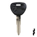 Uncut OEM Plastic Head Key Blank | Mitsubishi | 692071 Automotive Key Strattec