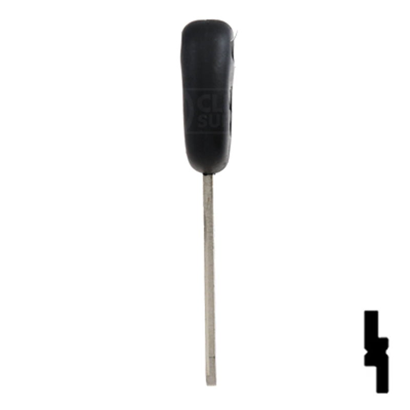 Uncut OEM Plastic Head Key Blank | Sterling | 690355 Automotive Key Strattec