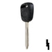 Uncut OEM Plastic Head Key Blank | Sterling | 690355 Automotive Key Strattec