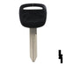 Uncut OEM Plastic Head Key Blank | Sterling | 690355 Automotive Key Strattec