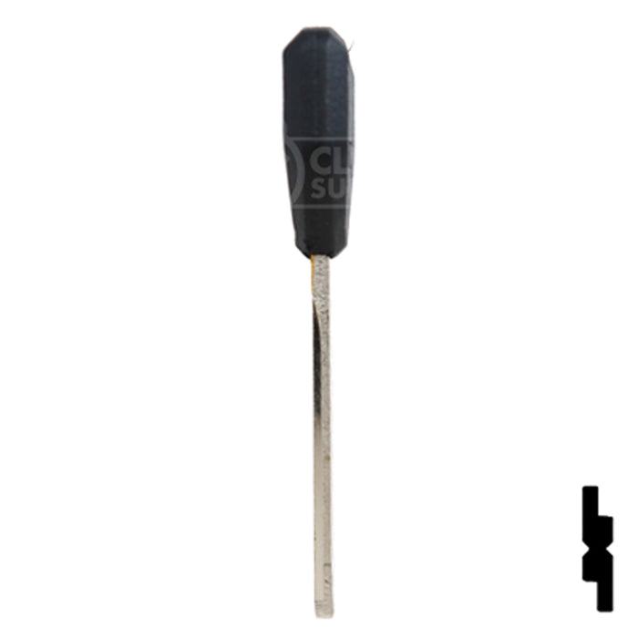 Uncut OEM Plastic Head Key | Chrysler | Y157P (10pk) Automotive Key Strattec